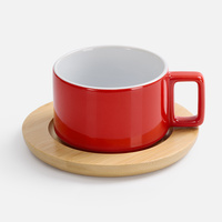 Чайная пара Stave, красная