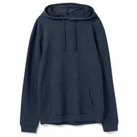 Толстовка с капюшоном унисекс Hoodie, синий меланж