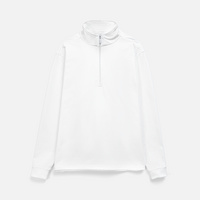 Свитшот на молнии Morfiss, белый