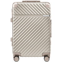 Чемодан Aluminum Frame PC Luggage V1, золотистый