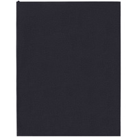 Ежедневник Flat Maxi, недатированный, черный