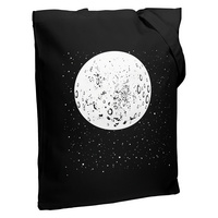 Холщовая сумка «Что вечно под Луной» со светящимся принтом