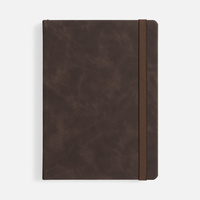Ежедневник Urban Hard, недатированный, коричневый