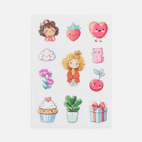 Стикерпак UV-DTF Thematic, для девочек