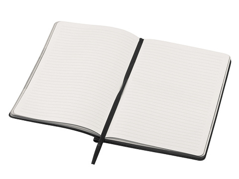 Блокнот А5 Notepeno Max, 96 листов 80 гр/м2 белой FSC бумаги, черный - рис 5.