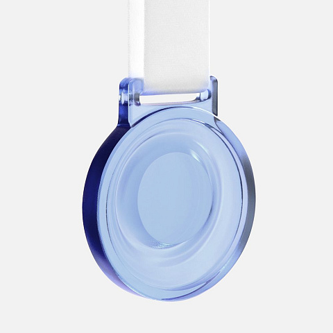 Медаль Glassglow, голубая - рис 2.