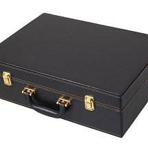 Дипломат подарочный, темно-коричневый