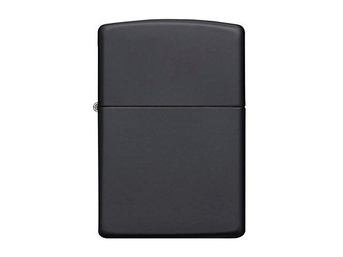 Зажигалка ZIPPO Classic с покрытием Black Matte, латунь/сталь, чёрная, матовая, 38x13x57 мм - рис 2.