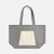 Шопер Shophop, серый с неокрашенным - миниатюра - рис 4.