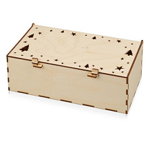 Деревянная коробка для подарков (21х11 см)
