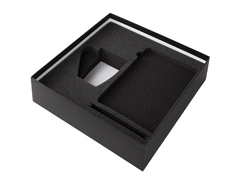 Подарочный набор с блокнотом С2, металлической ручкой и кружкой, оранжевый - рис 3.