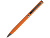 Ручка Firenze шариковая автоматическая софт-тач, оранжевая - миниатюра