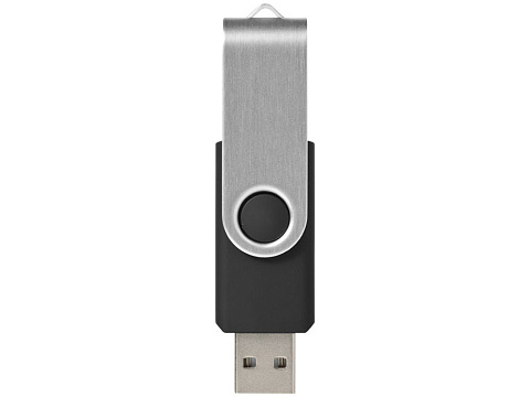 USB-флешка на 16 Гб Rotate Basic, черный - рис 3.