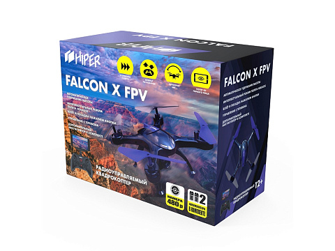 Радиоуправляемый квадрокоптер HIPER FALCON X FPV - рис 14.