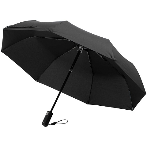 Зонт складной City Guardian, электрический, черный - рис 2.