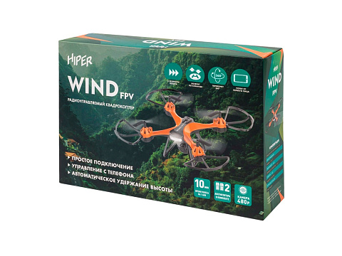 Радиоуправляемый квадрокоптер HIPER WIND FPV - рис 8.