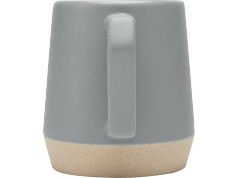 Dolce керамическая кружка объемом 300 мл с матовой отделкой, серый - рис 3.