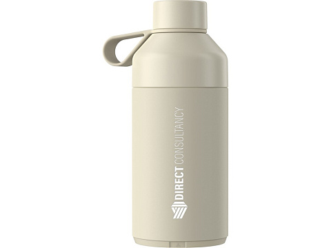 Бутылка для воды Ocean Bottle с вакуумной изоляцией объемом 750 мл, песочный - рис 8.