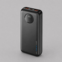 Внешний АКБ NRG Turbo V4 10000 мА-ч, дисплей, черный, Deppa