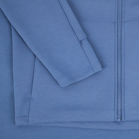 Куртка с капюшоном унисекс Begi, синяя - рис 7.