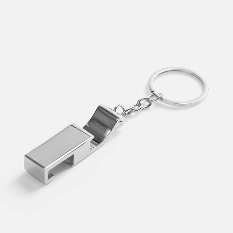 Брелок-подставка с открывалкой Virke, серебристый - рис 4.