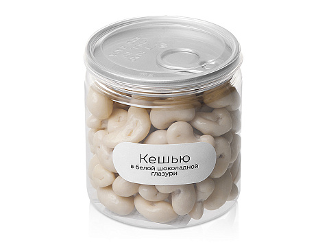 Подарочный набор c пледом, термосом, свечой и миндалем, белый - рис 9.