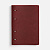 Ежедневник inStream, недатированный, красный - миниатюра - рис 2.