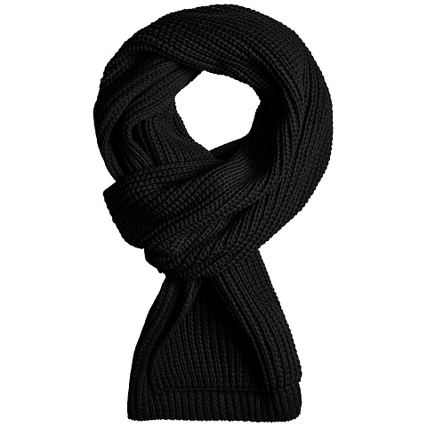 Набор Nordkyn Full Set с шарфом, черный - рис 6.