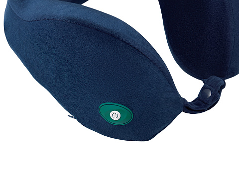Подушка для путешествий массажная Travel Blue Massage Tranquility Pillow (217), цвет темно-синий - рис 3.