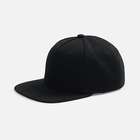 Бейсболка Epicore с прямым козырьком, черная