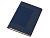Бизнес блокнот Supreme с вставкой из софт-тача, гибкая обложка, 128 листов, синий - миниатюра