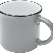 Bari керамическая кружка объемом 240 мл, серый