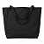 Шоппер-оверсайз Grossbag из переработанного хлопка 340 г, черный - миниатюра - рис 3.