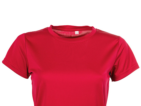Футболка спортивная Verona женская, красный - рис 5.