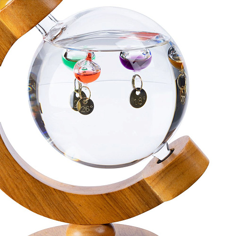 Термометр-шар «Галилео» в деревянном корпусе - рис 6.