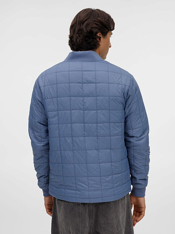 Куртка унисекс Warmbridge, синяя (джинс) - рис 10.