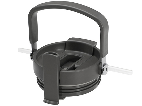 Термостакан Bronx объемом 900 мл из меди и переработанной нержавеющей стали, сертифицированной по стандарту RCS, с вакуумной изоляцией и крышкой с двойной функцией - Серый - рис 6.