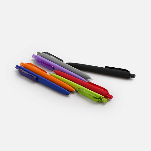 Ручка шариковая Prodir DS8 PRR-T Soft Touch, фиолетовая - рис 8.