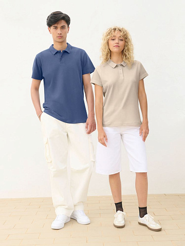 Рубашка поло женская Pulse Women, молочно-белая - рис 6.