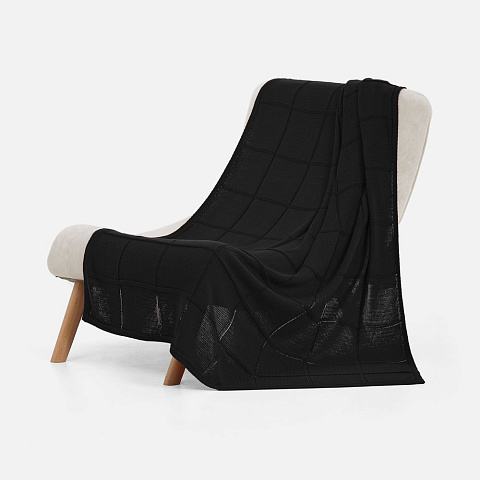 Плед Chainfield, черный - рис 3.