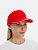 Бейсболка Classic 2.0, красная с белым кантом - миниатюра - рис 7.