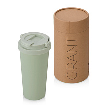 Термокружка Grant, 473мл, тубус, оливковый