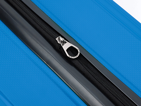 Чемодан TORBER В Отпуск, ярко-синий, полипропилен, 65,5 х 43,5 х 26 см, 62 л - рис 9.