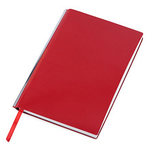 Блокнот А5 Scribe, гибкая обложка, 96 листов 80 гр/м2, красный
