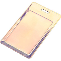 Чехол для пропуска переливающийся Aurora, мультицвет