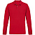 Рубашка поло унисекс с длинным рукавом Pacific LSL, красная - миниатюра