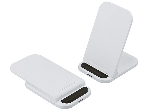 Беспроводное зарядное устройство Foldy, 15 Вт, белый - рис 2.