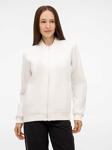 Бомбер унисекс Estado, молочно-белый - рис 2.