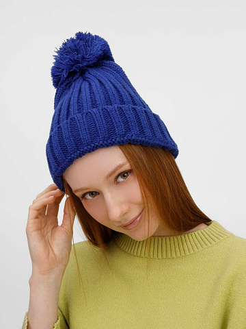 Шапка HappyGo, синяя - рис 4.