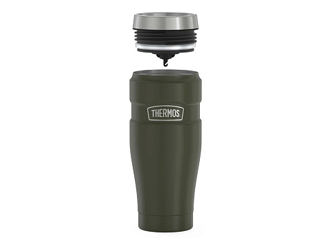 Кружка-термос из нерж. стали тм THERMOS SK1005 AG  0.47L - рис 4.